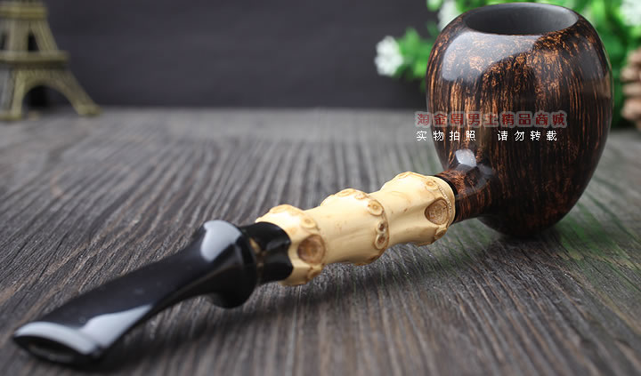 淘金周 游氏父子石楠木手工大师烟斗 五件套装YOU-03-3
