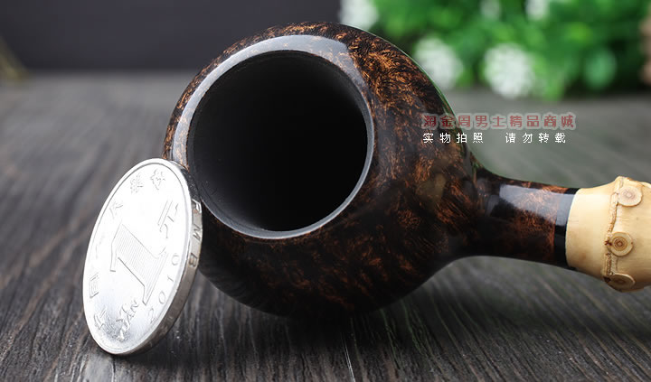 淘金周 游氏父子石楠木手工大师烟斗 五件套装YOU-03-6