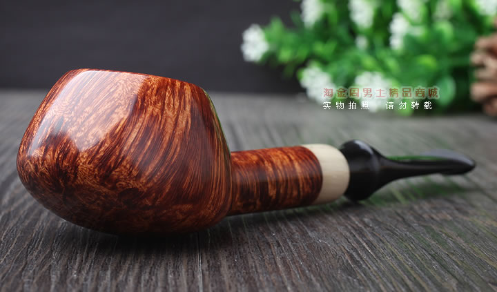 淘金周 游氏父子石楠木手工大师烟斗 五件套装YOU-02-1