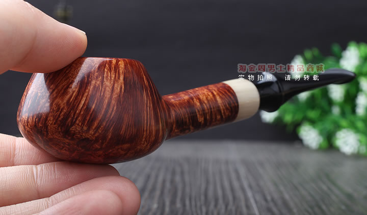 淘金周 游氏父子石楠木手工大师烟斗 五件套装YOU-02-9