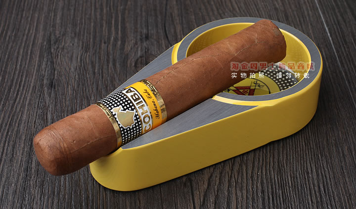 蒙特雪茄烟灰缸 便携式 钛金属金属烟灰缸烟具多色多款-1