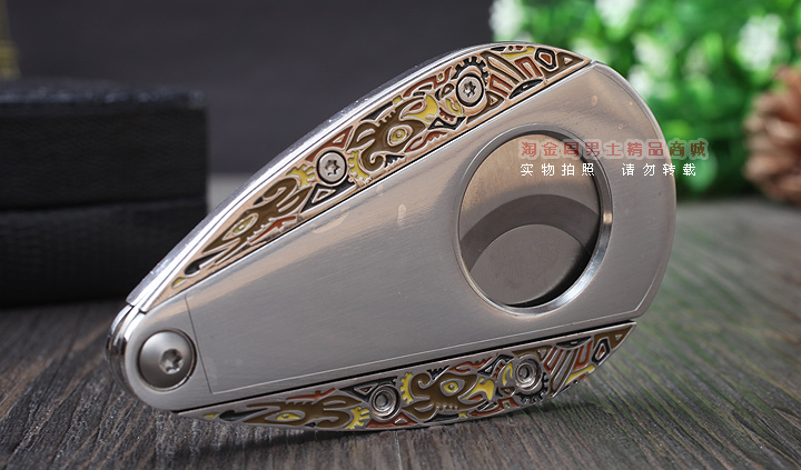 美国原装进口Xikar雪茄刀雪茄剪 玛雅景泰蓝切刀302MYC-1