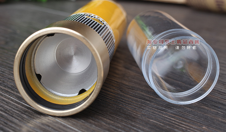 COHIBA高希霸雪茄保湿管铝管 便携式单支装雪茄管适合任何尺寸-5