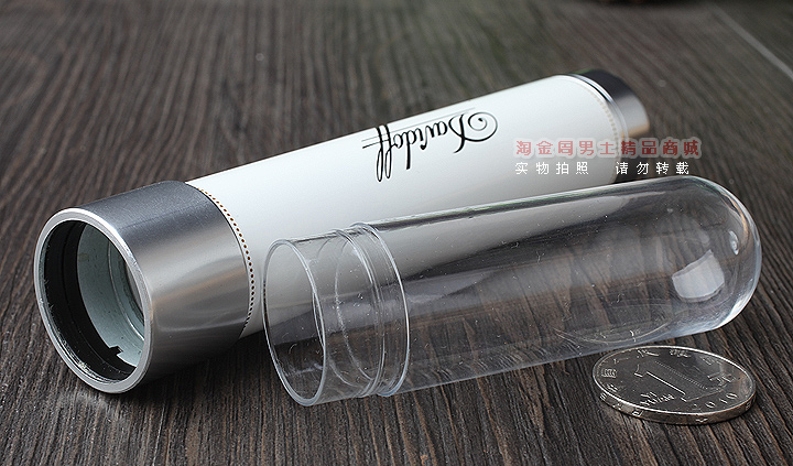 Davidoff大卫杜夫雪茄保湿管铝管便携式单支装雪茄管适合任何尺寸-3