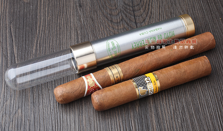 HOYO好友雪茄保湿管铝管 便携式单支装雪茄管 适合任何尺寸-1