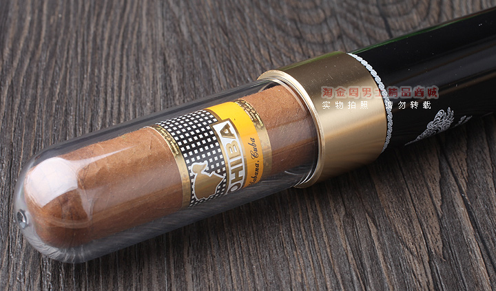 PARTACAS帕得加斯雪茄保湿管铝管便携式单支装雪茄管适合任何尺寸-2