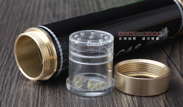 PARTACAS帕得加斯雪茄保湿管铝管便携式单支装雪茄管适合任何尺寸-3