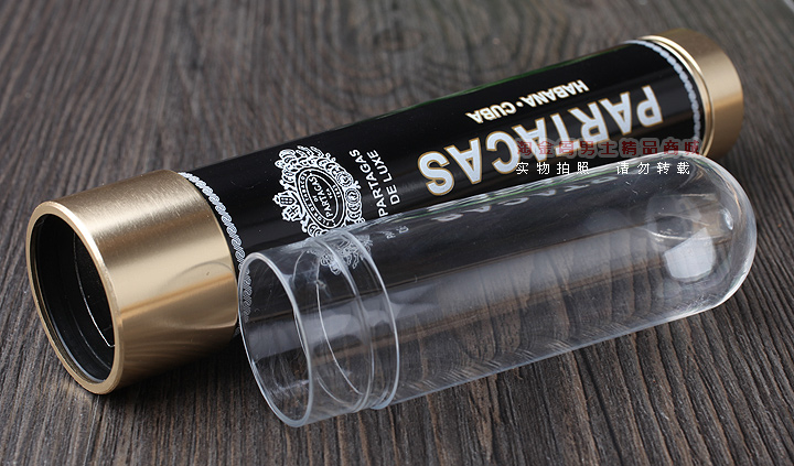 PARTACAS帕得加斯雪茄保湿管铝管便携式单支装雪茄管适合任何尺寸-4