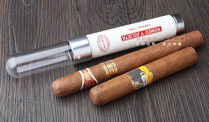 ROMEO Y JULIETA罗密欧雪茄保湿管铝管 便携式单支装雪茄管-1