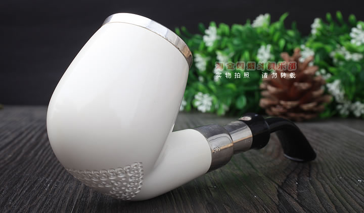 原装进口 正品土耳其海泡石 ALTINAY烟斗5件套 双银圈ALT308-1