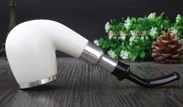 原装进口 正品土耳其海泡石 ALTINAY烟斗5件套 双银圈ALT308-5