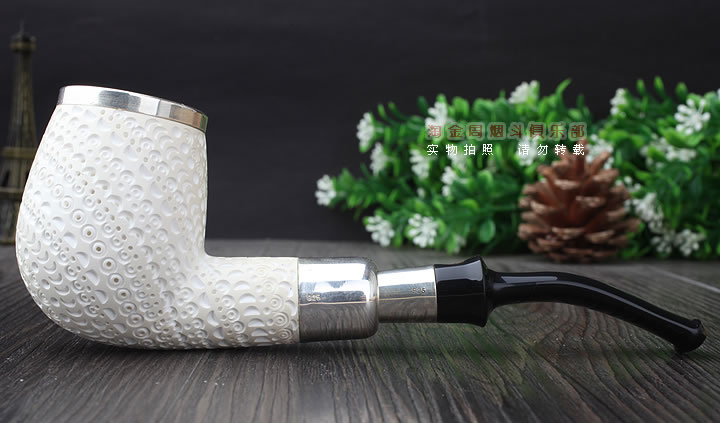 原装进口 正品土耳其海泡石 ALTINAY烟斗5件套 双银圈ALT309-4