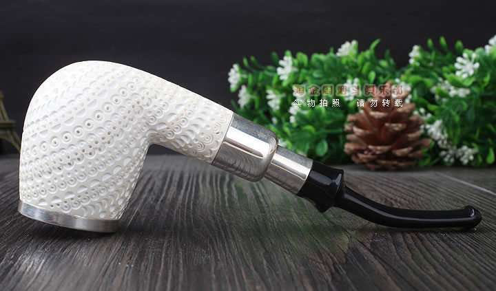 原装进口 正品土耳其海泡石 ALTINAY烟斗5件套 双银圈ALT309-5