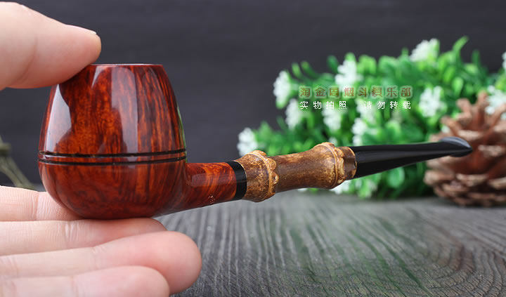 淘金周 丹麦大师Peter Klein石楠木手工烟斗 5件套C级 Pt17-10