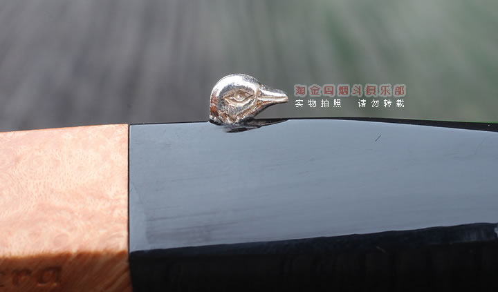 原装进口 意大利L'ANATRA鸭子石楠木手工烟斗 6件套装2蛋LA67-8