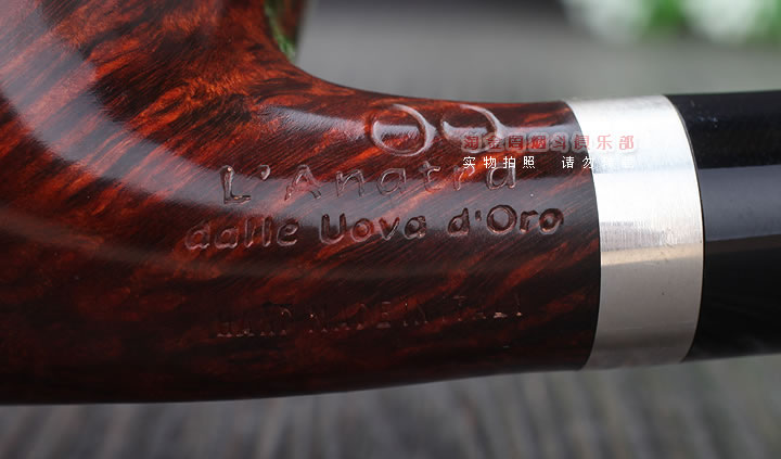 原装进口 意大利L'ANATRA鸭子石楠木手工烟斗 6件套装2蛋LA69-10