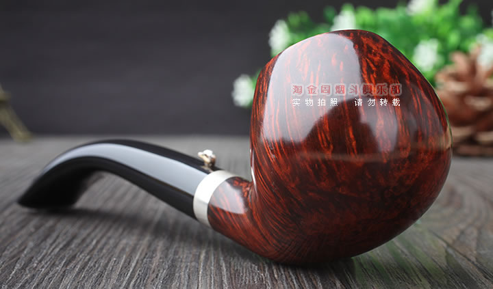 原装进口 意大利L'ANATRA鸭子石楠木手工烟斗 6件套装2蛋LA69-2