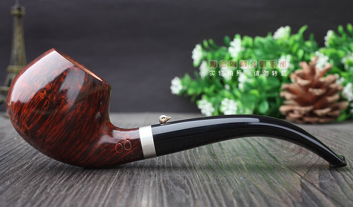 原装进口 意大利L'ANATRA鸭子石楠木手工烟斗 6件套装2蛋LA69-4