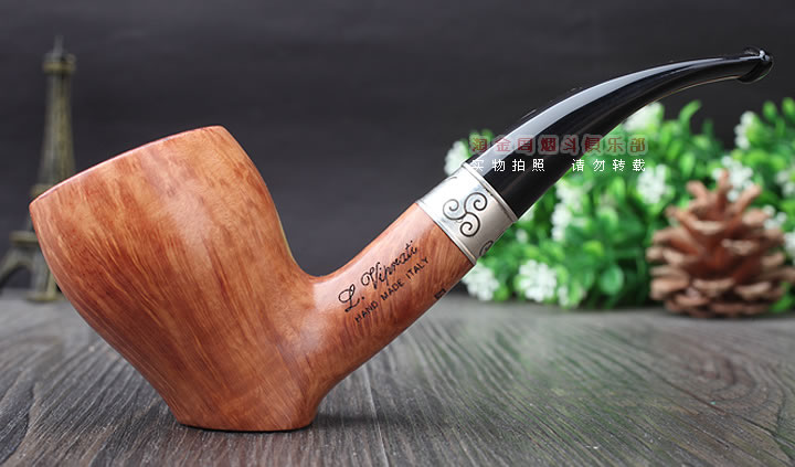 淘金周 意大利维布拉蒂Viprati VIP进口石楠木手工烟斗 V22-3