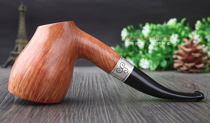 淘金周 意大利维布拉蒂Viprati VIP进口石楠木手工烟斗 V22-4
