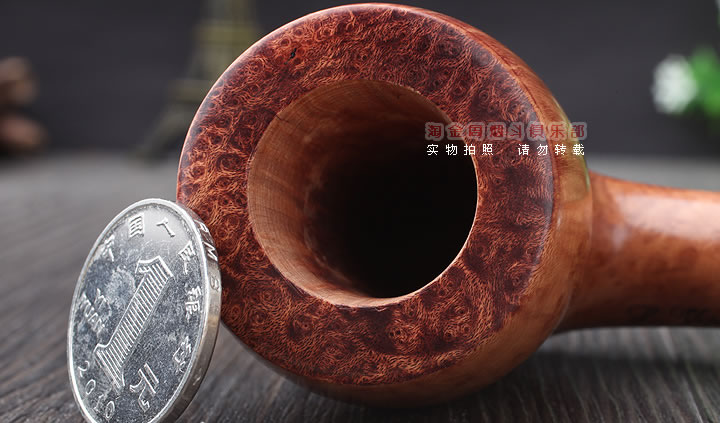 淘金周 意大利维布拉蒂Viprati VIP进口石楠木手工烟斗 V22-5