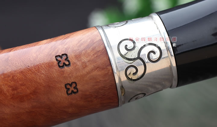 淘金周 意大利维布拉蒂Viprati VIP进口石楠木手工烟斗 V22-8