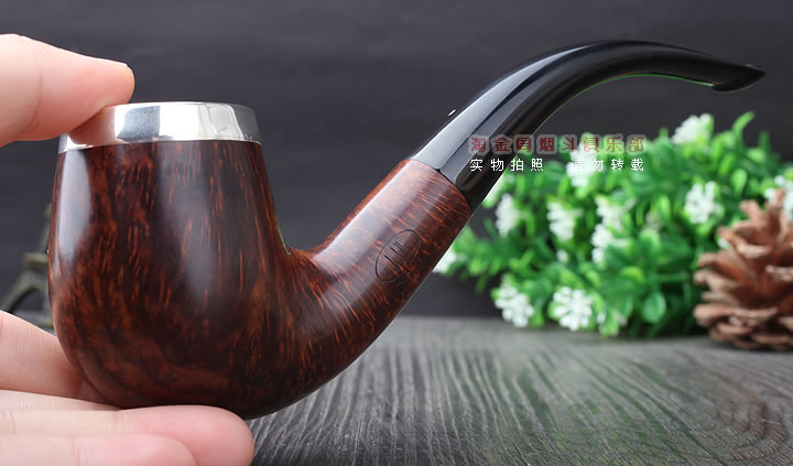 淘金周 二手英国登喜路Dunhill石楠木烟斗 2006年 DR 1个火-12