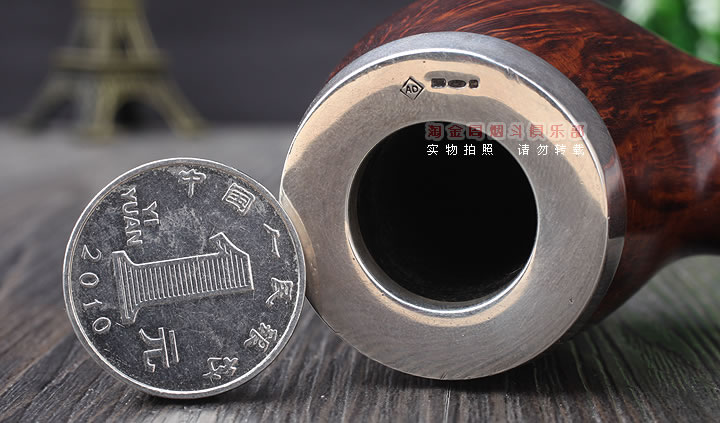 淘金周 二手英国登喜路Dunhill石楠木烟斗 2006年 DR 1个火-7