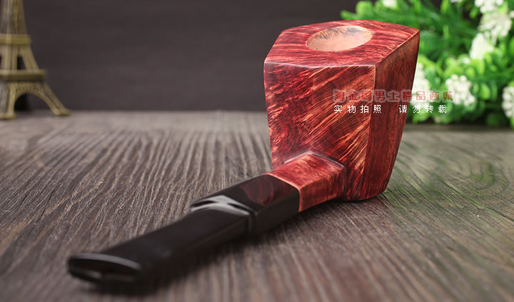 淘金周 石楠木手工烟斗 D04-3