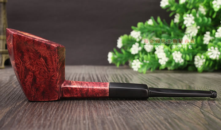 淘金周 石楠木手工烟斗 D04-4