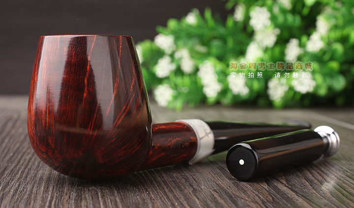 英国登喜路Dunhill 2015 白点晚会烟斗 全球限量21把 Amber Root-1