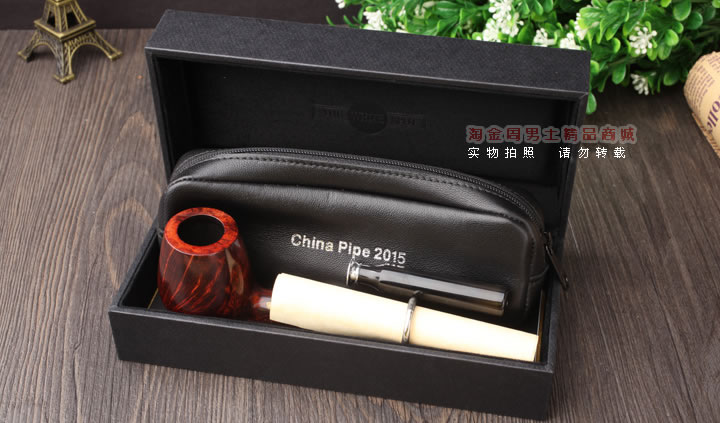 英国登喜路Dunhill 2015 白点晚会烟斗 全球限量21把 Amber Root-14