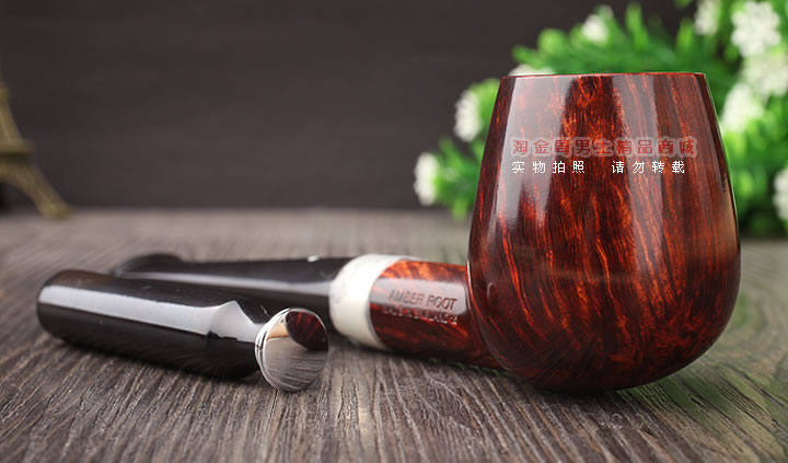 英国登喜路Dunhill 2015 白点晚会烟斗 全球限量21把 Amber Root-2