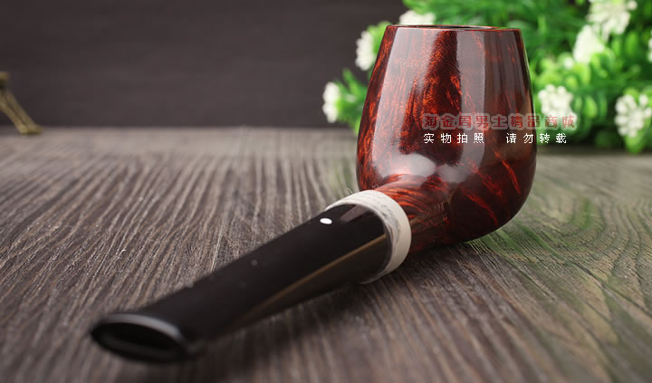 英国登喜路Dunhill 2015 白点晚会烟斗 全球限量21把 Amber Root-3