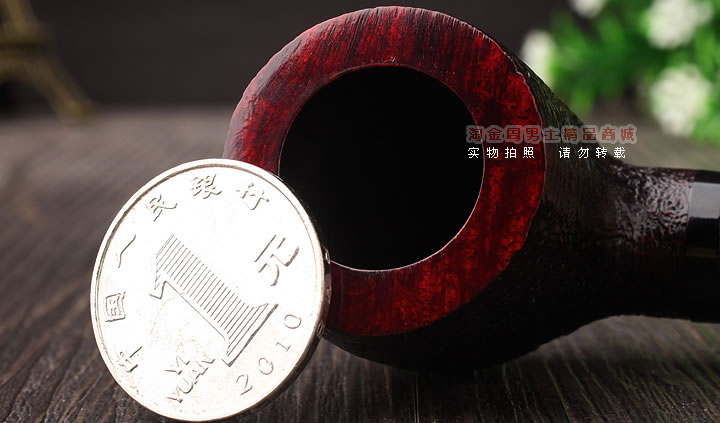 英国Dunhill登喜路进口石楠木手工烟斗6件套装贝壳喷砂牛角圈2106-6