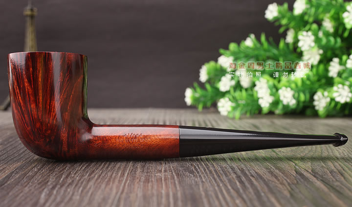 淘金周 英国Dunhill AMBER ROOT登喜路石楠木烟斗 琥珀根4105-4