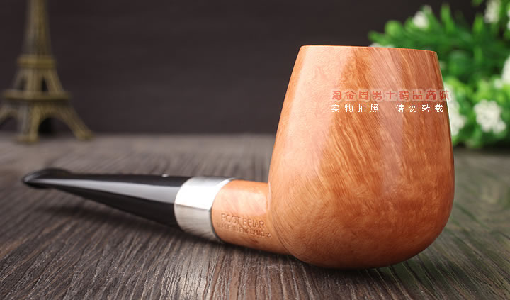 淘金周 英国Dunhill ROOT BRIAR登喜路石楠木烟斗 银圈4134-2