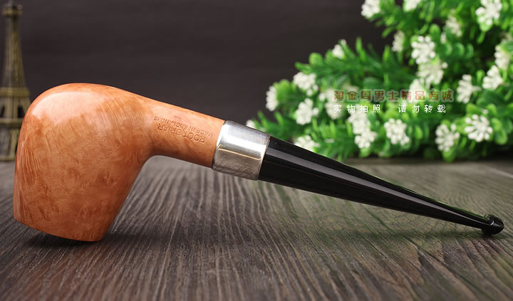 淘金周 英国Dunhill ROOT BRIAR登喜路石楠木烟斗 银圈4134-5