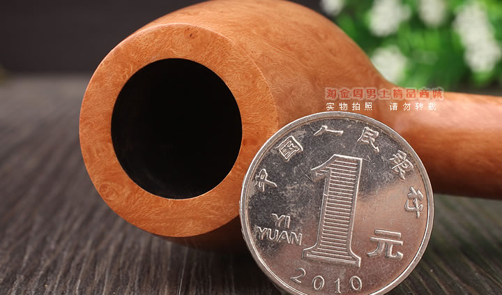 淘金周 英国Dunhill ROOT BRIAR登喜路石楠木烟斗 银圈4134-6