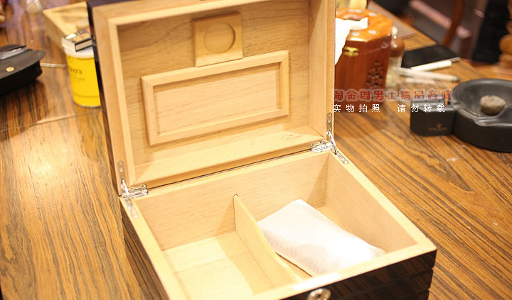 正品烟具 香港SIKARLAN 雪茄保湿木盒 保湿木箱sk1068P-2