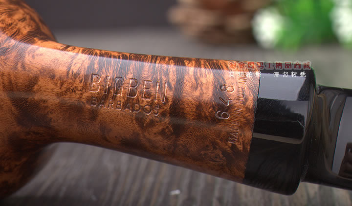 淘金周 原装荷兰大班Bigben石楠木烟斗 6件套装BARBADOS 648银标-7