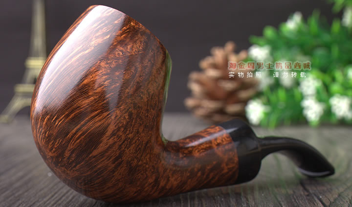 【淘金周】进口荷兰大班Bigben石楠木烟斗 6件套装BARBADOS 649银标-1