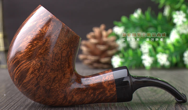 【淘金周】进口荷兰大班Bigben石楠木烟斗 6件套装BARBADOS 649银标-3