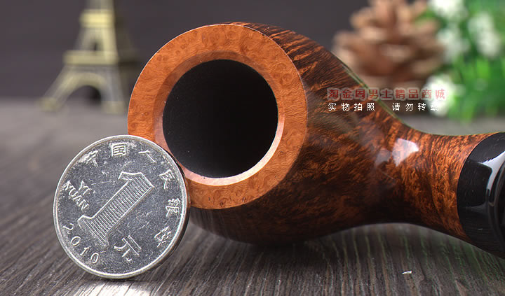 【淘金周】进口荷兰大班Bigben石楠木烟斗 6件套装BARBADOS 649银标-5