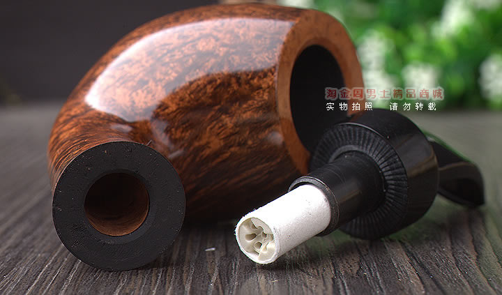 【淘金周】进口荷兰大班Bigben石楠木烟斗 6件套装BARBADOS 649银标-6