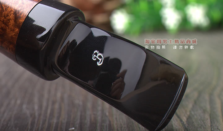 【淘金周】进口荷兰大班Bigben石楠木烟斗 6件套装BARBADOS 649银标-8