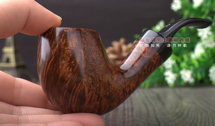 【淘金周】进口荷兰大班Bigben石楠木烟斗 6件套装BARBADOS 649银标-9