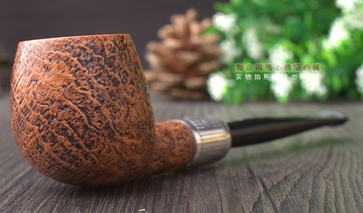 英国登喜路Dunhill 2015年圣诞纪念烟斗全银防风帽 全球限量300把-1