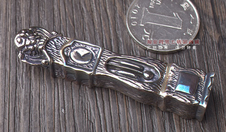 英国登喜路Dunhill 2015年圣诞纪念烟斗全银防风帽 全球限量300把-10