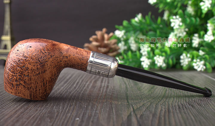 英国登喜路Dunhill 2015年圣诞纪念烟斗全银防风帽 全球限量300把-4